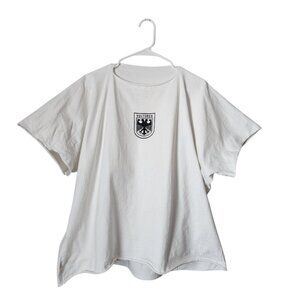 KANYE‎ WEST YEEZY Vultures Official Merch T-Shirt Double Headed Eagle Graphic